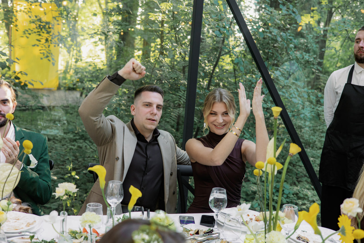 Couple blurred